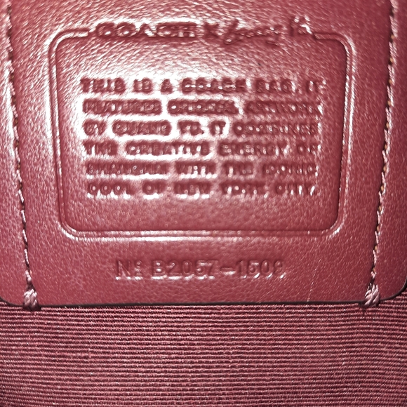 Coach bookbag